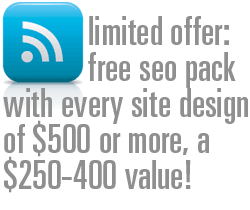 free seo pack with any web design of 500 or more